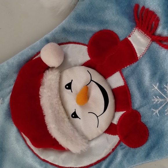 Set of 2 Personalizable Polar X Christmas Stockings. Snowman & Reindeer - Picture 10 of 14